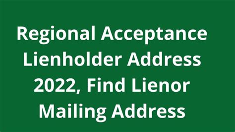 Cnac lienholder address. Things To Know About Cnac lienholder address. 